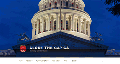 Desktop Screenshot of closethegapca.org